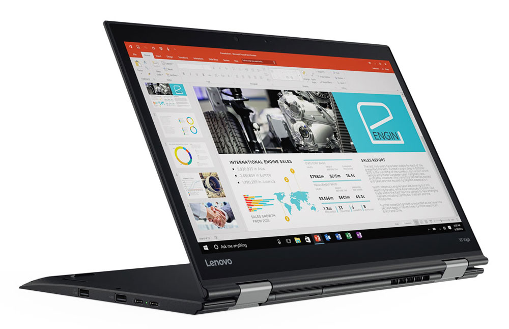 بهترین لپ تاپ برای معلمان با قابلیت لمسی و طراحی مقاوم Lenovo ThinkPad X1 Yoga Gen 3