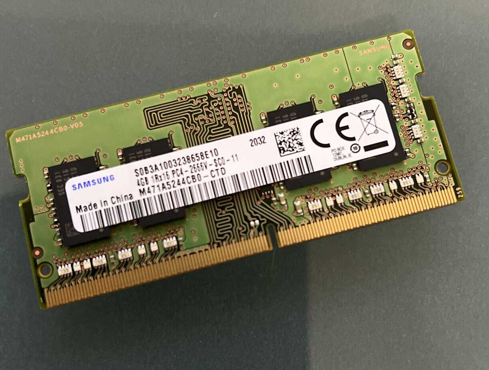 قیمت رم لپ تاپ samsung DDR4 2666V Mhz