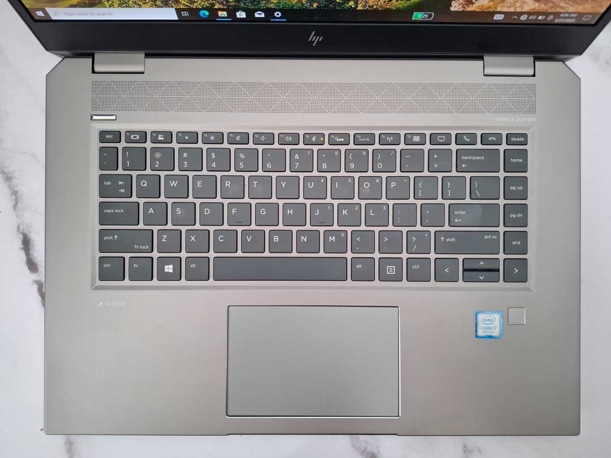 کیبورد و تاچ پد HP ZBOOK G5 STUDIO