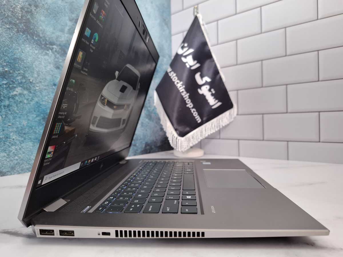 پورت های سمت چپ HP ZBook 15 G5 studio