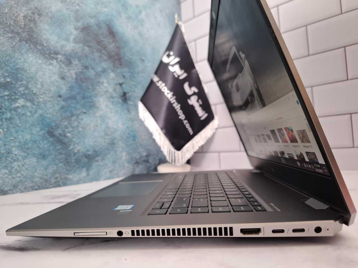 پورت های سمت راست زدبوک 15 G5 studio