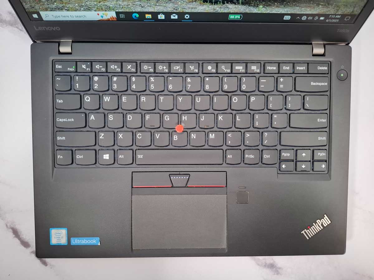 کیبورد و تاچ پد لپ تاپ لنوو تینک پد t460s