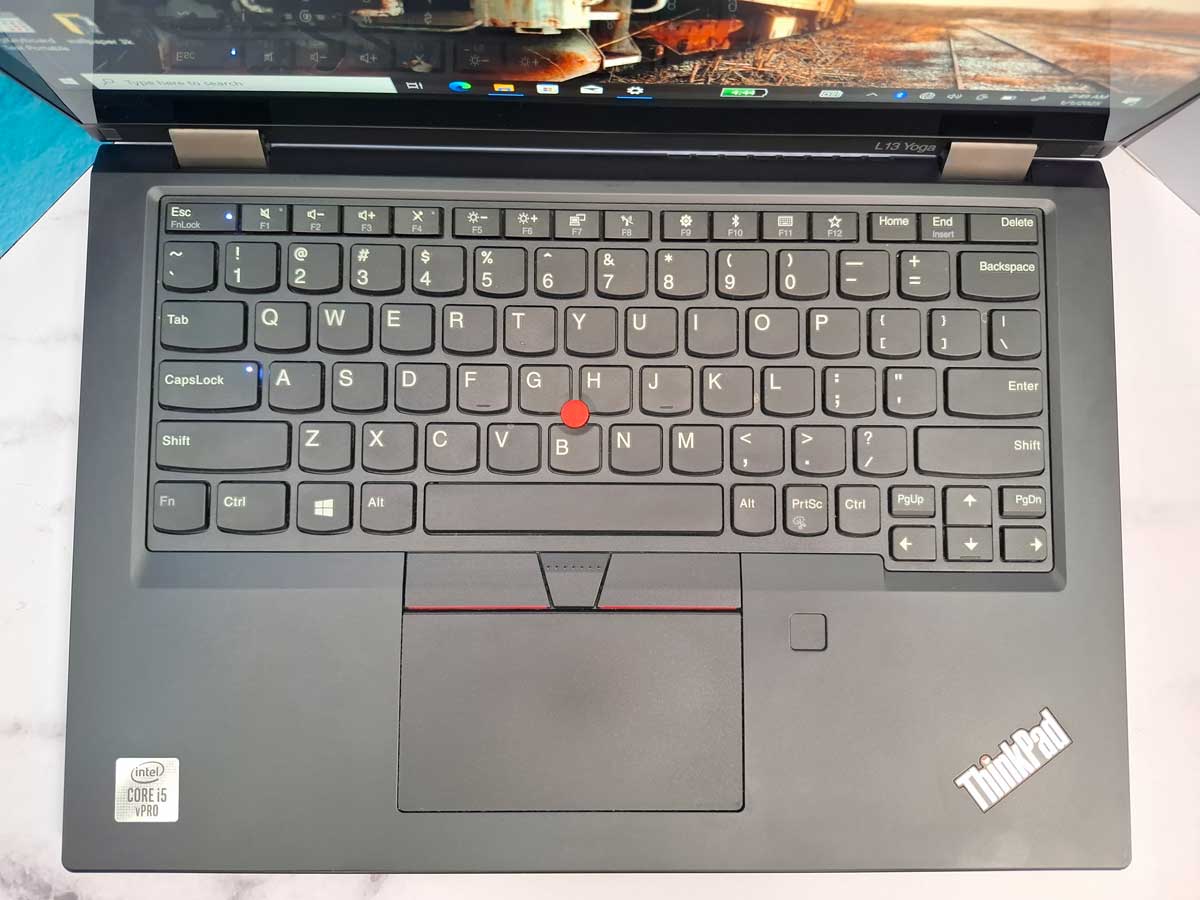 کیبورد و تاچ پد لنوو تینک پد L13 Yoga Gen 1