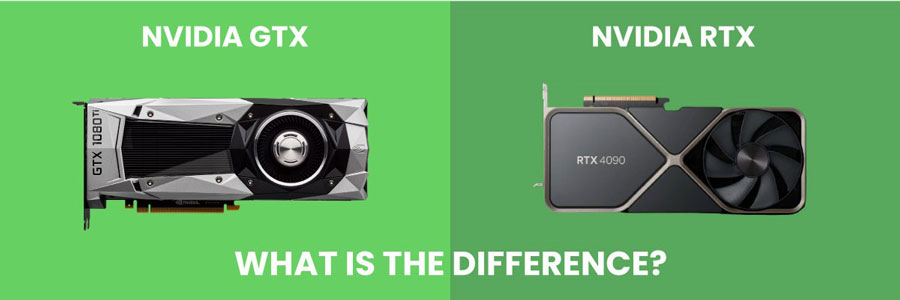 تفاوت گرافیک GTX و RTX