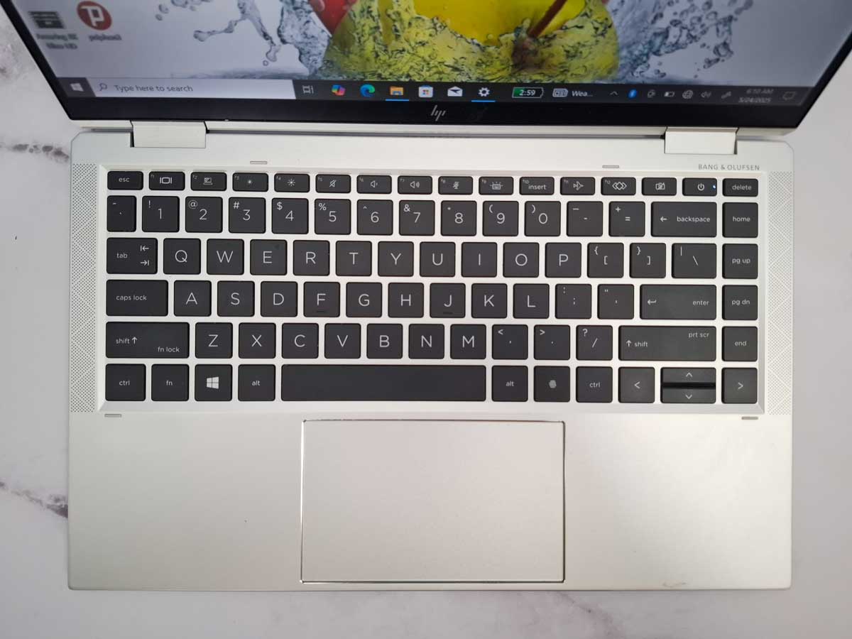 کیبورد و تاچ پد لپ تاپ HP EliteBook x360 1040 G8