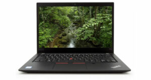 Lenovo ThinkPad T490s laptop screen